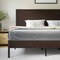 Flash Furniture DK Brown King Wooden Platform Bed with Headboard MG-09004KB-K-DKBRN-GG - alternate 2